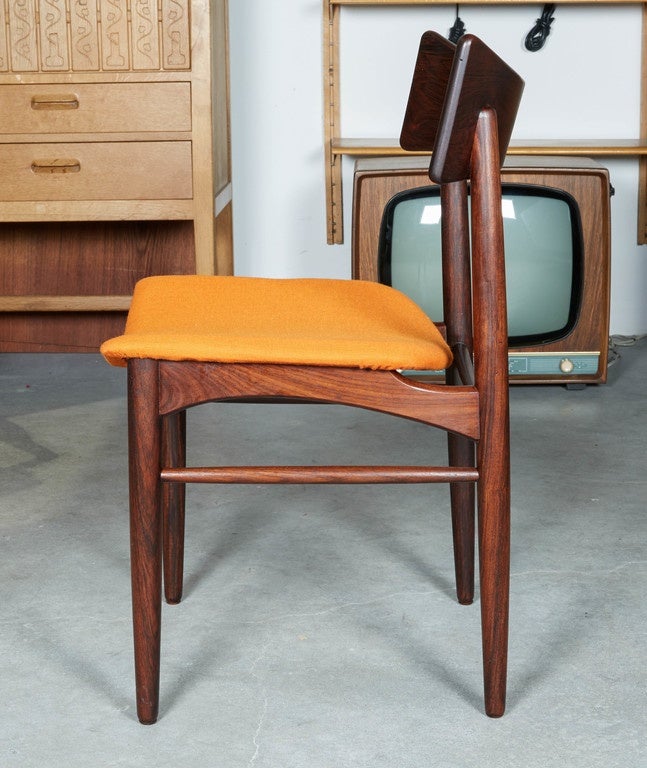 Oiled Danish Rosewood Dining Chairs