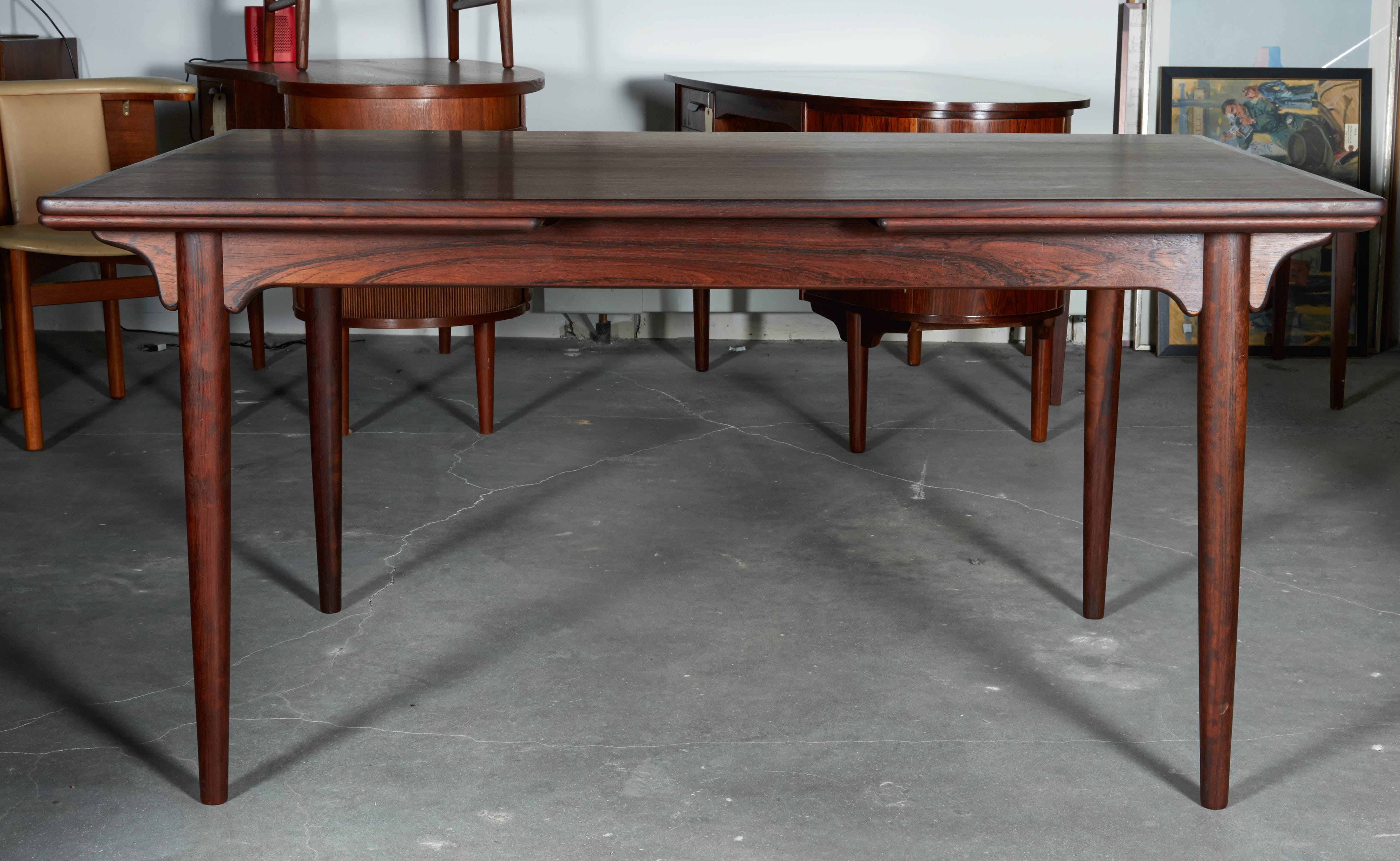 Expandable Dining Table by Omann Jun Rosewood