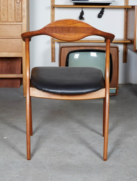 Mid-20th Century Danish Occasional Armchairs by Aksel and Bender Madsen, Pair