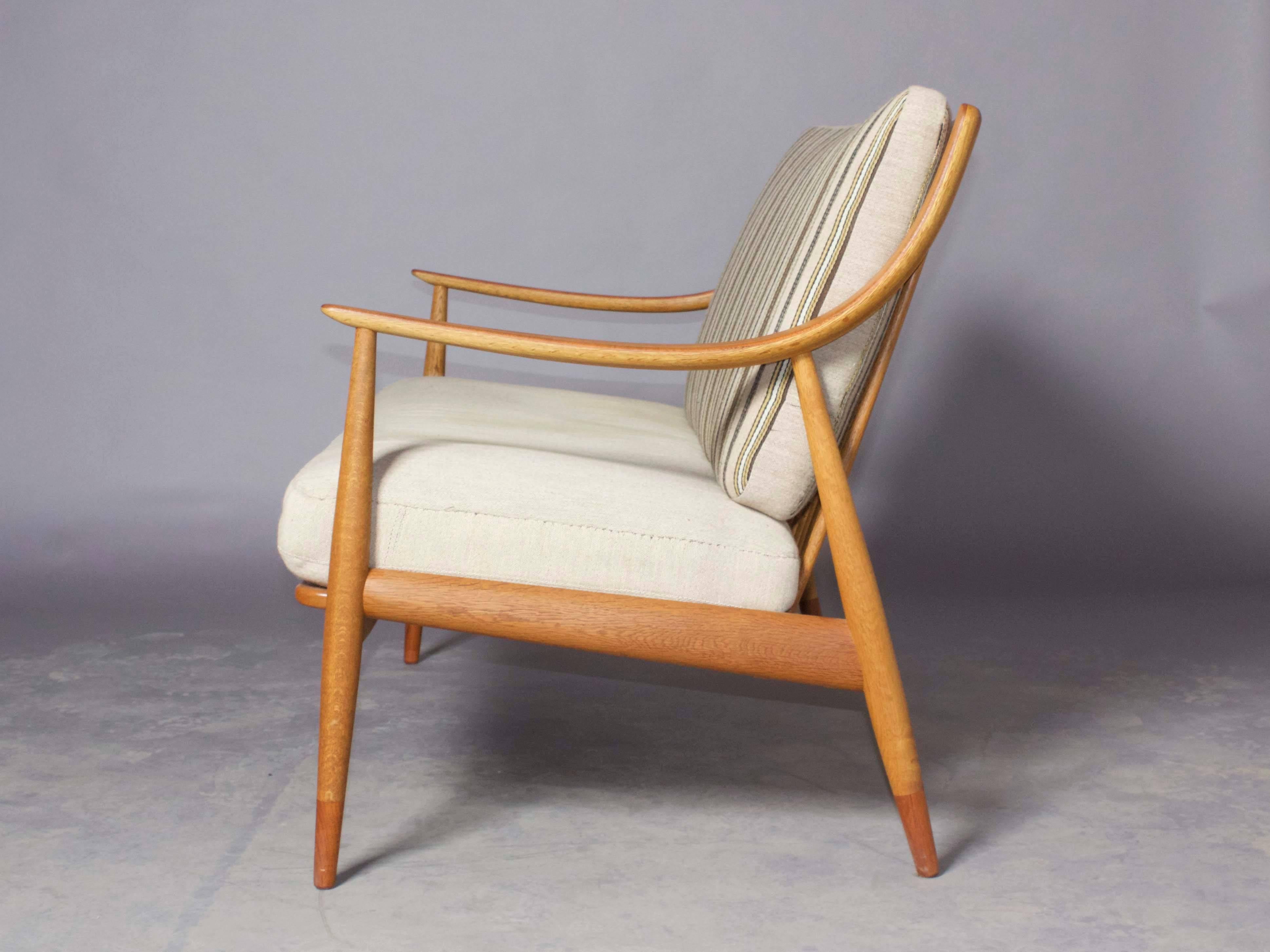 Danish Love Seat #147 by Hvidt and Molgaard for France & Sons
