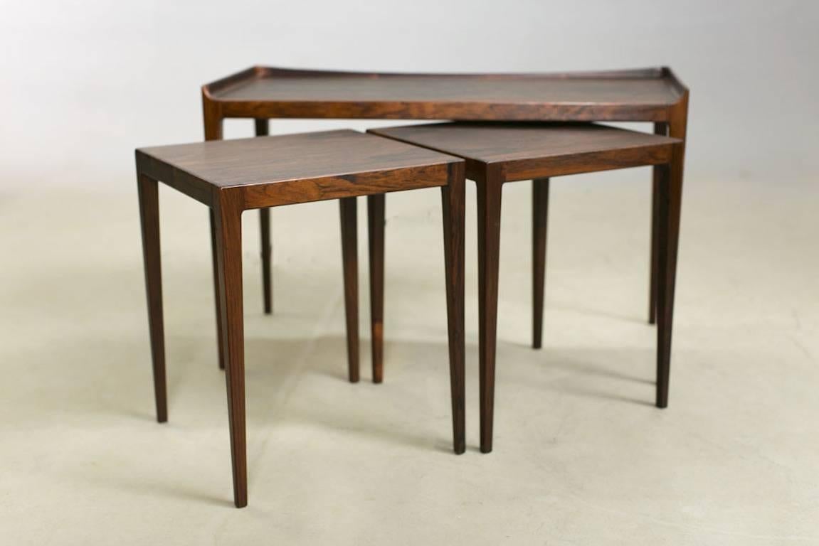 Mid-20th Century Mid-Century Nesting Tables by Kurt Ostervig