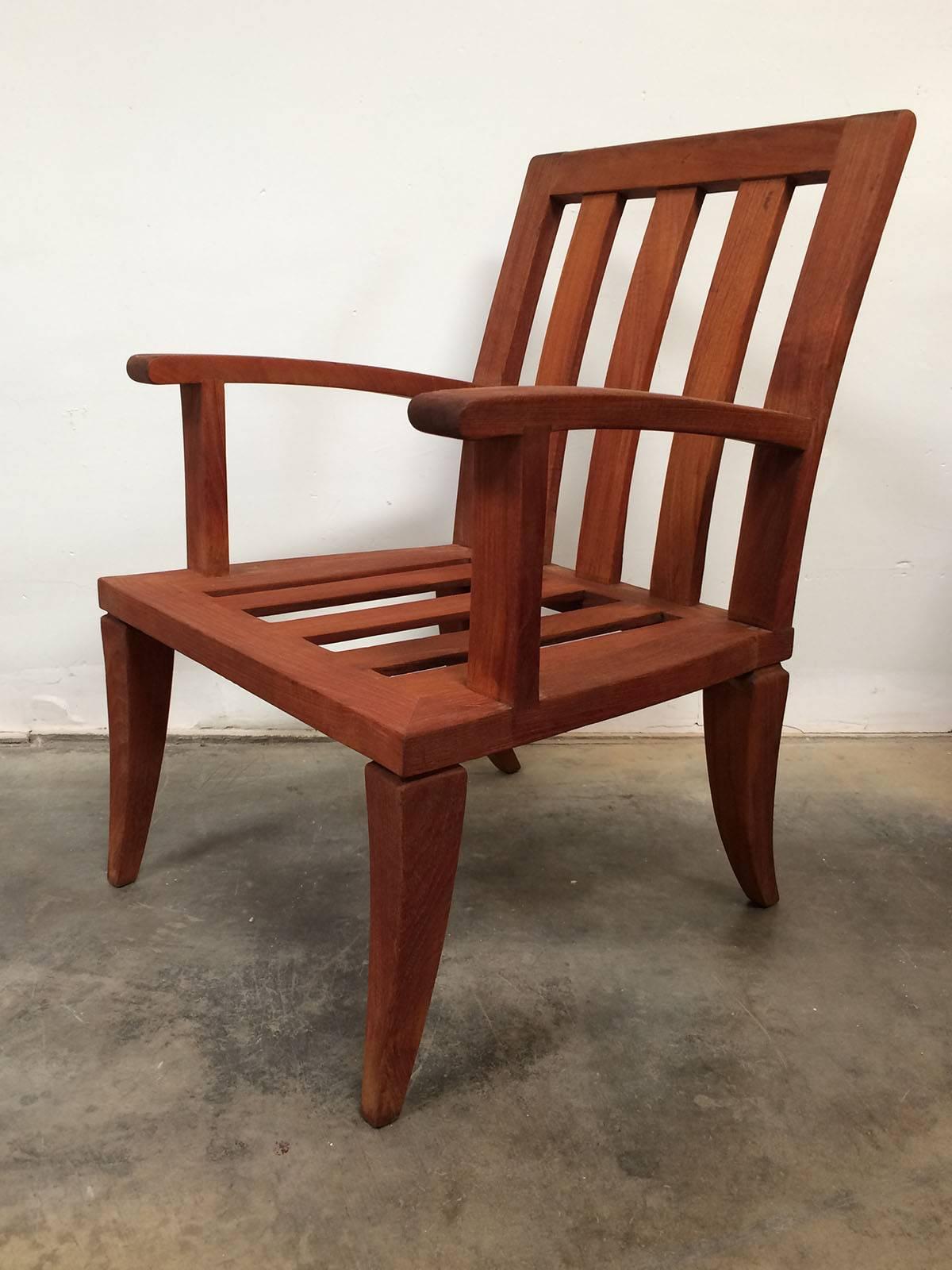 Teak Outdoor Dining Set, Sturdy Table and Chairs 1