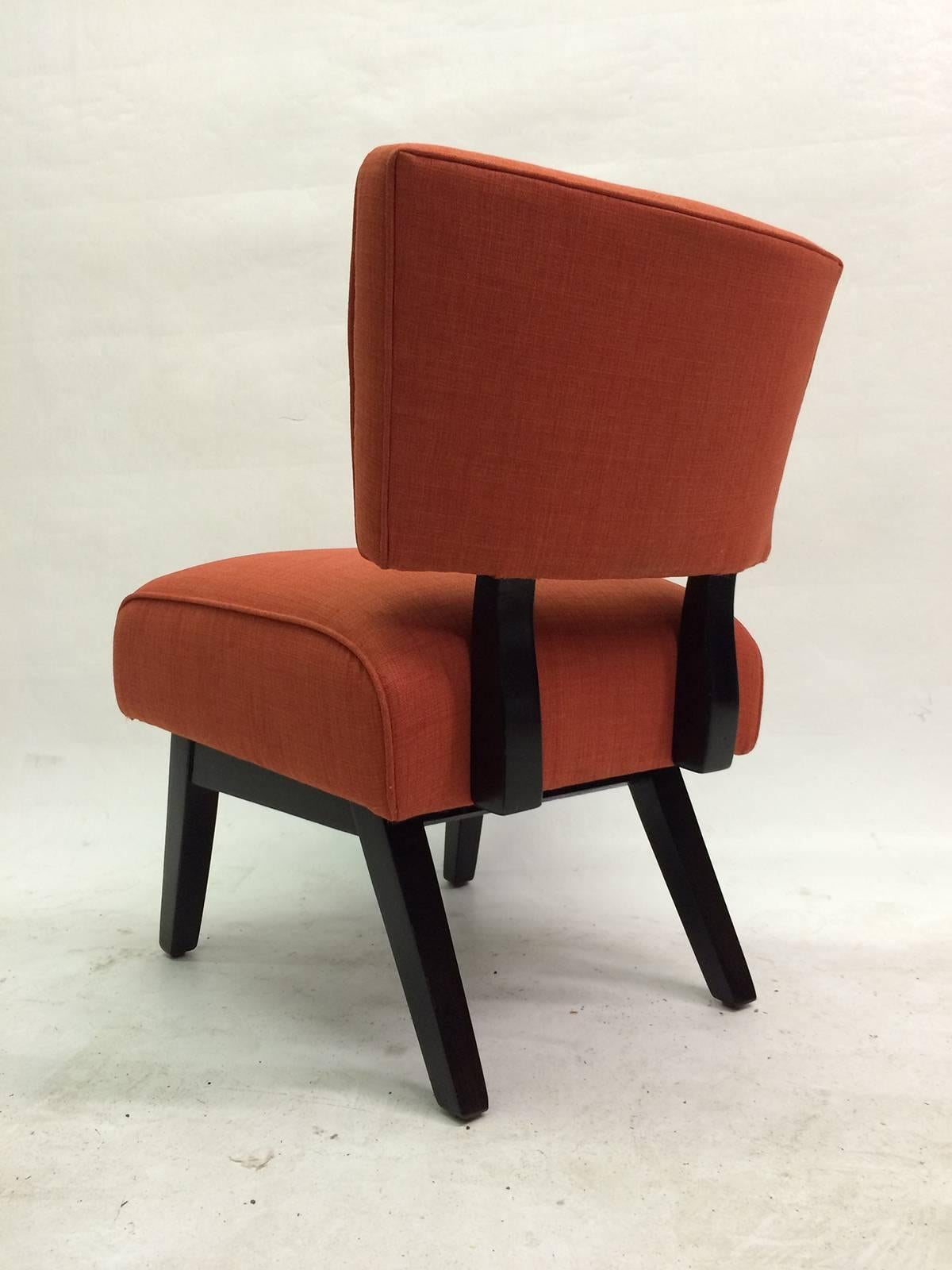 Mid-Century Modern Mid-Century Tilting Slipper Chair