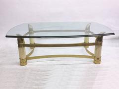 Hollywood Regency Coffee Table by Weiman