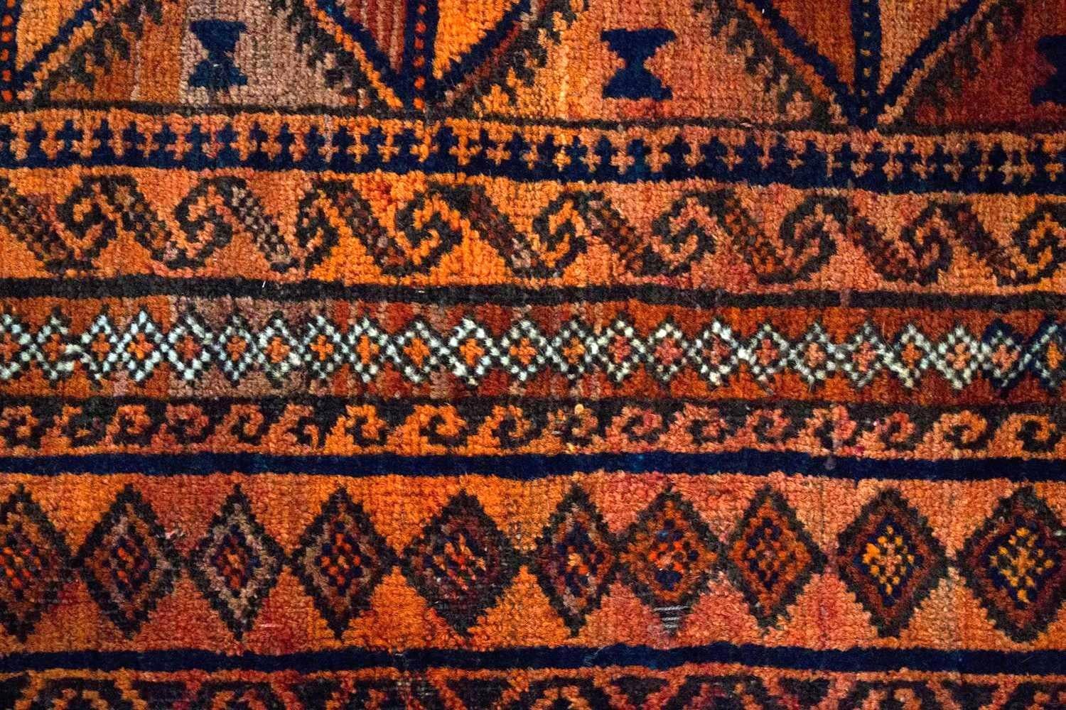 Persian Warm Baluch Rug from Eastern Persia