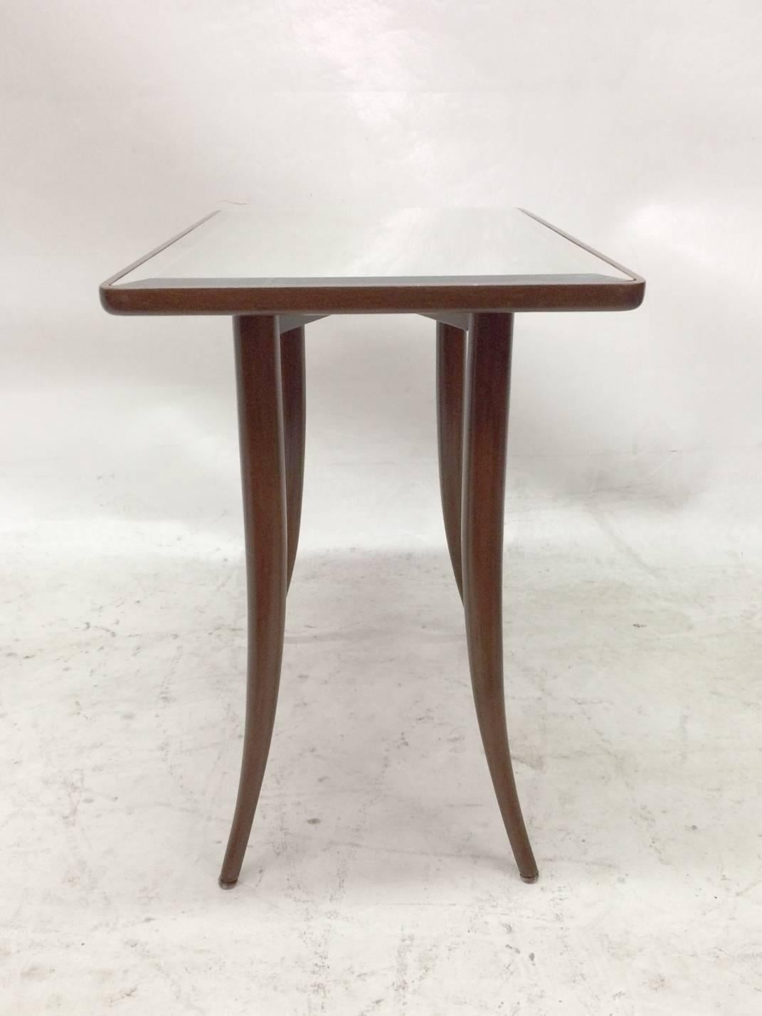 American Elegant Pair of  Side Tables by T.H. Robsjohn-Gibbings for John Widdicomb 