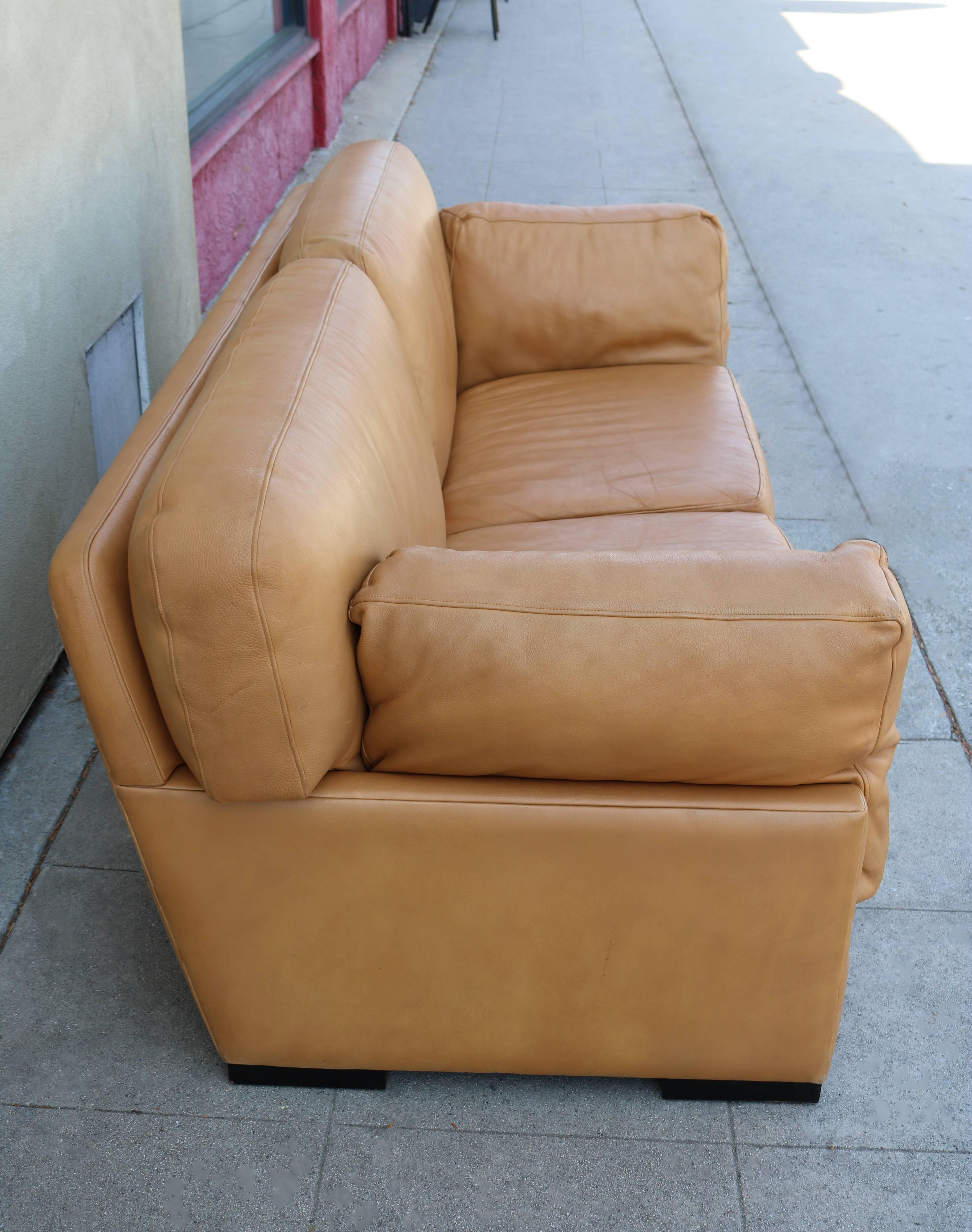 butterscotch sofa