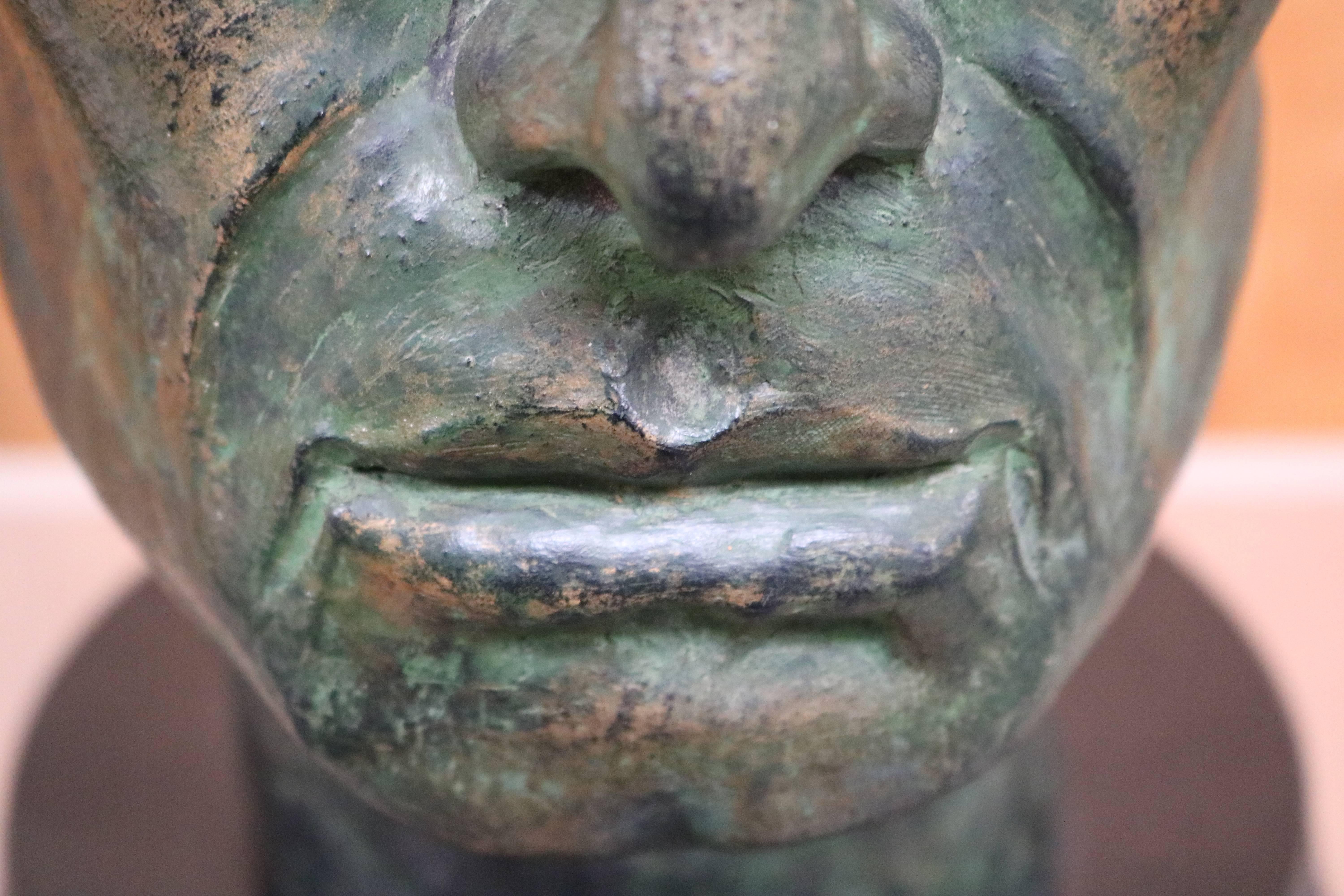 Julius Caesar Head Sculpture 2