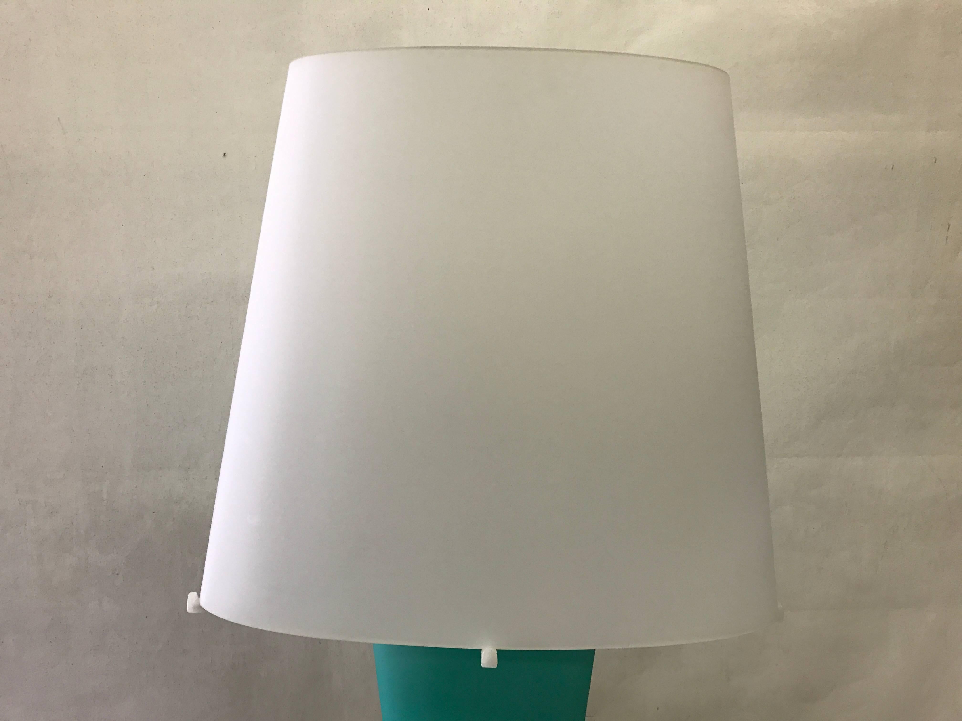 Model 2850 XL Sanded Glass Lamp by Fontana Arte 1