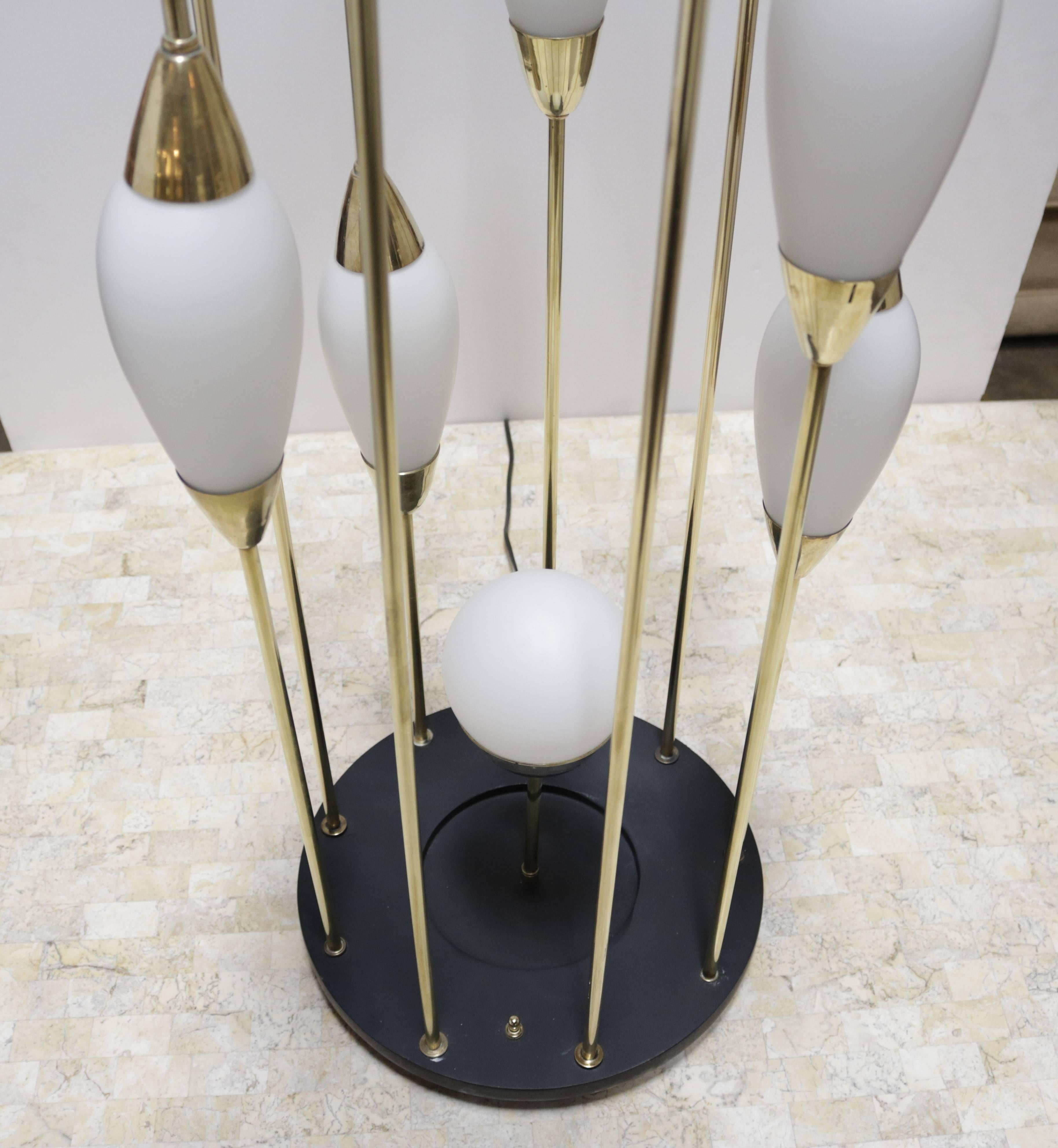 Mid-Century Modern Unusual Table Lamp by Bruno Gatta for Stilnovo