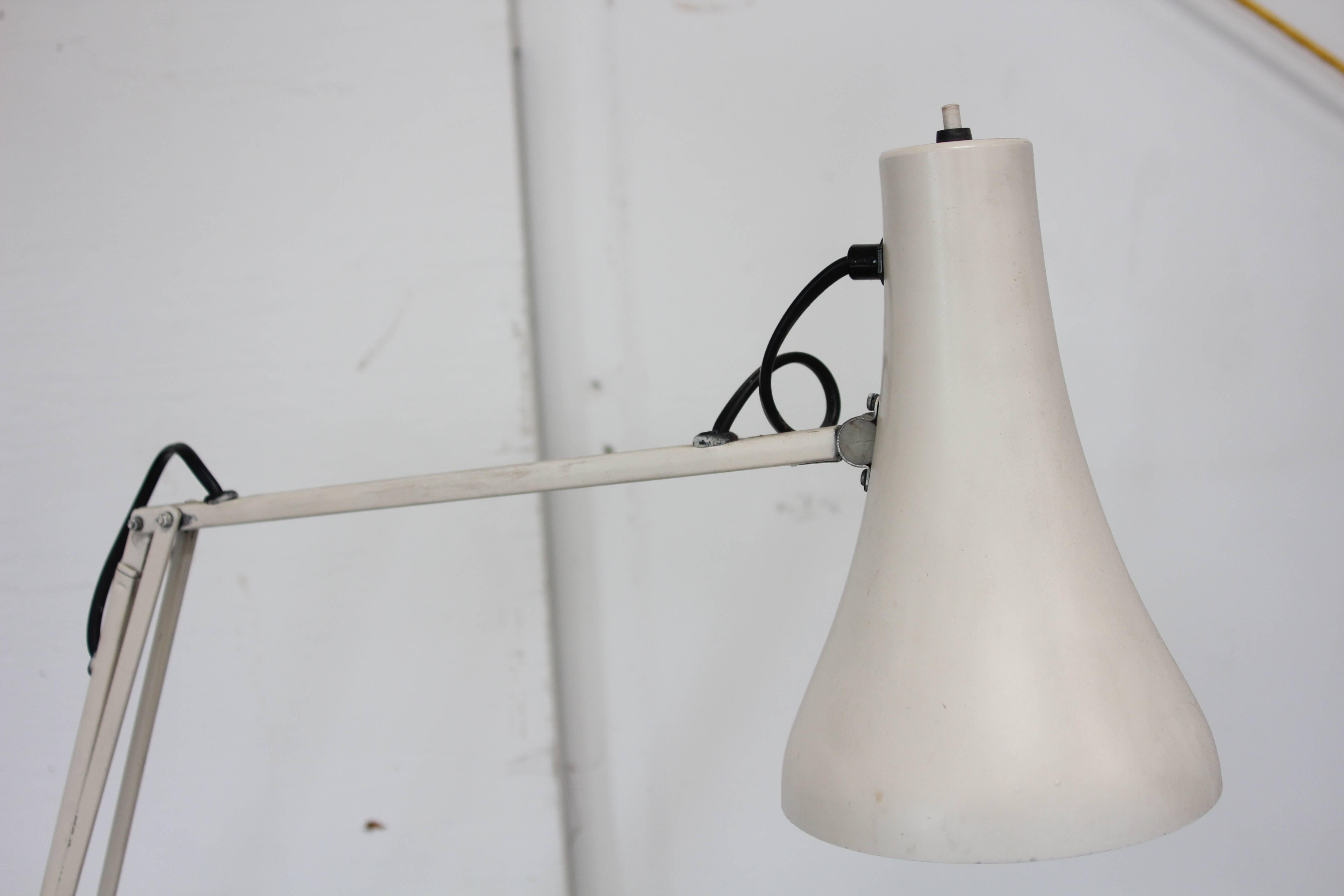 Powder-Coated Danish Anglepoise Desk Lamp