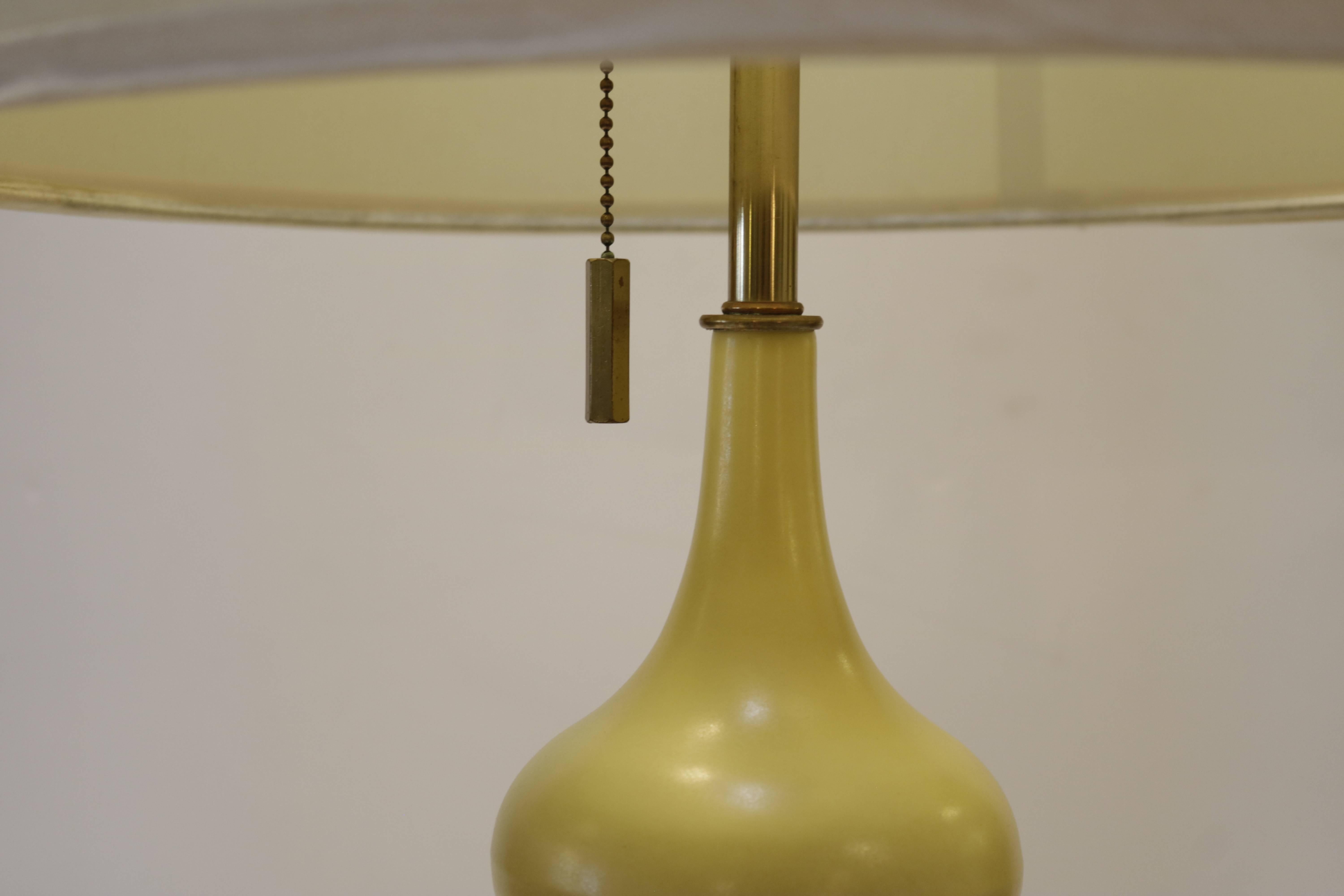 Mid-Century Modern 1950s Atomic Lamp by Gerald Thurston for Lightolier