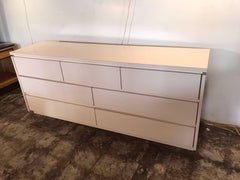 Powder Pink Formica Dresser, 1960s
