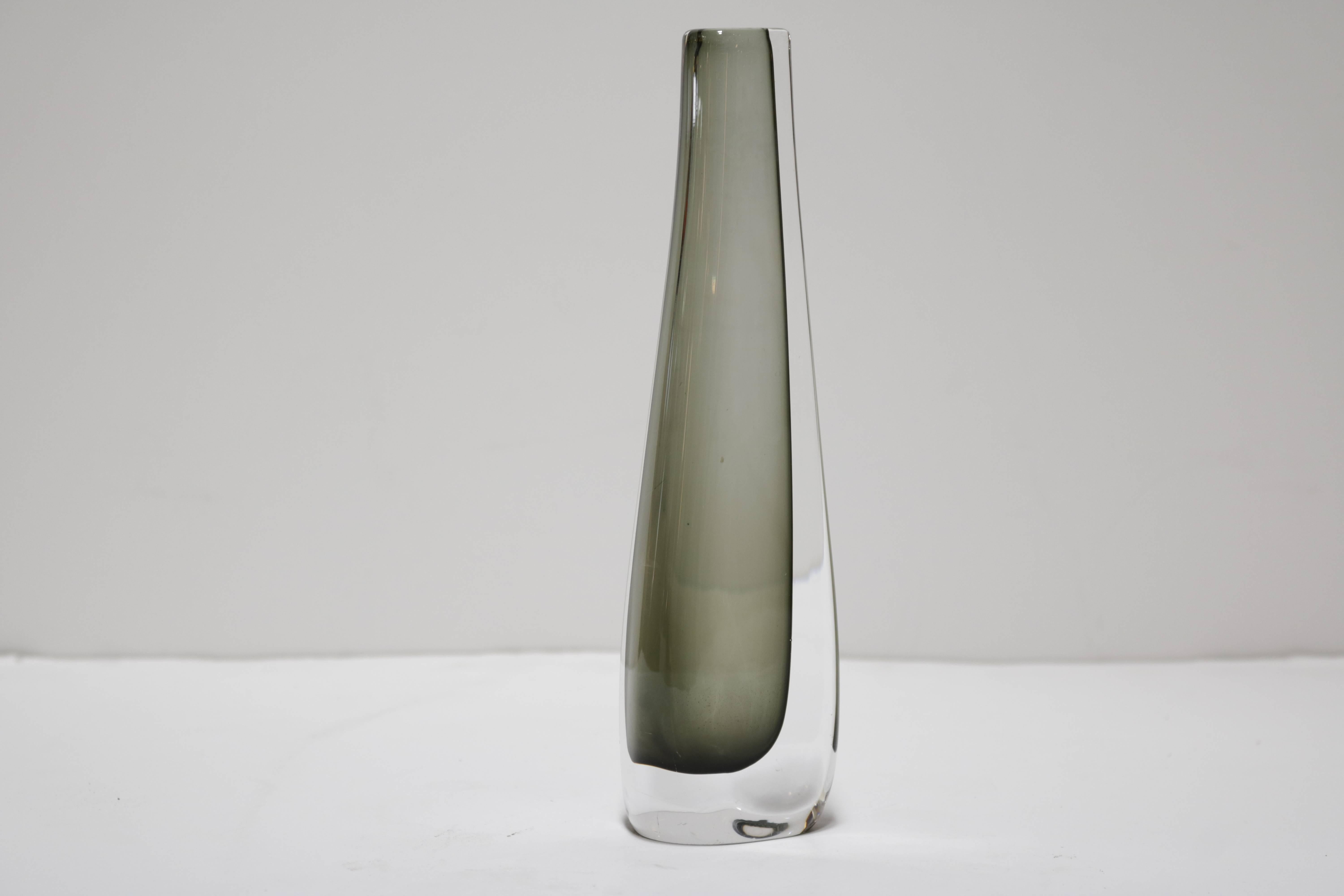 orrefors glass vase