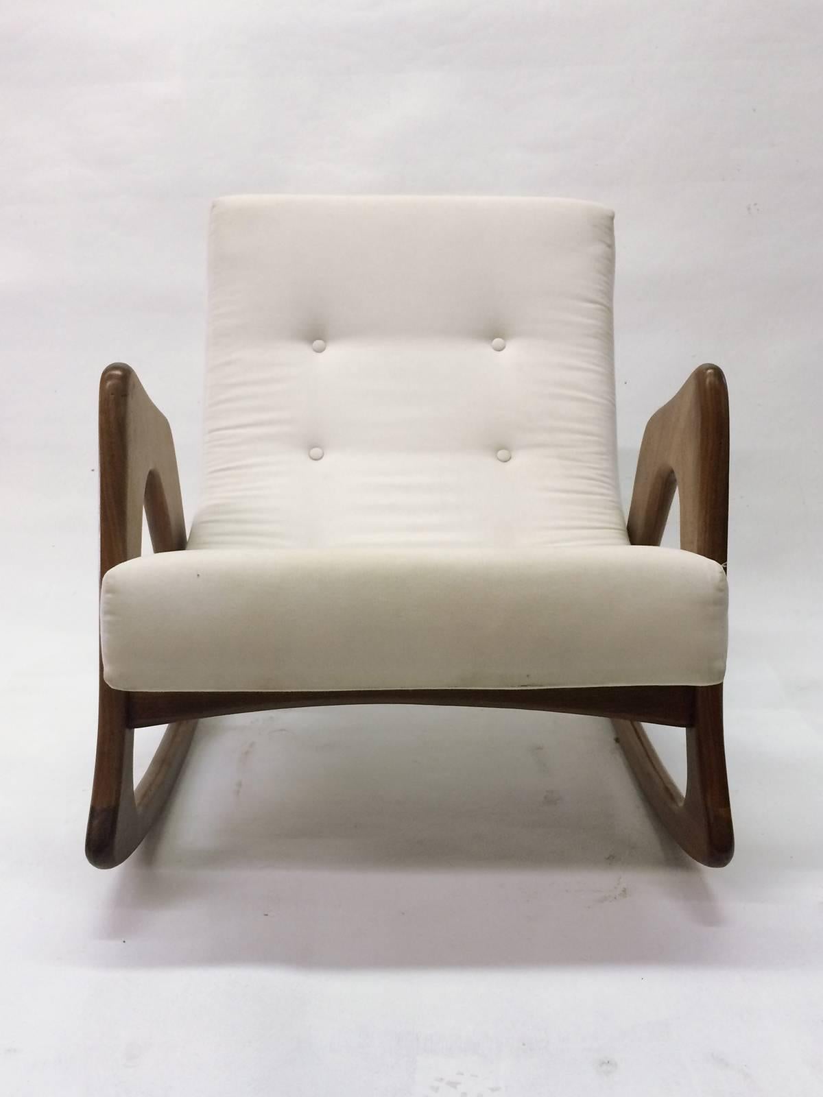 American Midcentury Rocking Chair by Adrian Pearsall for Craft Associates