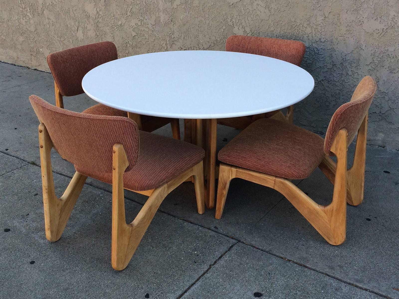 Laminate Adrian Pearsall Low Dining Set