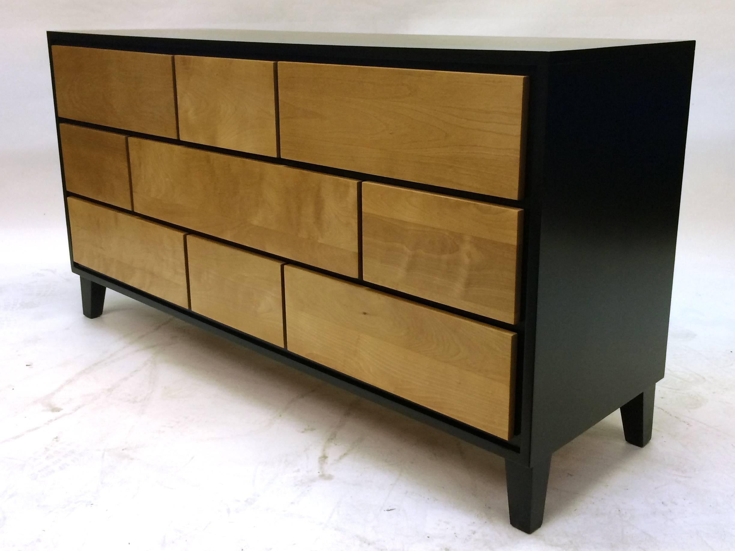 Modern Maple Dresser by Russel Wright for Conant Ball 1
