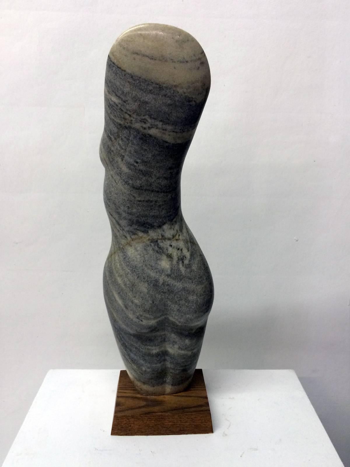 American Large Female Nude Marble Sculpture by John Cody