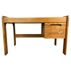 Vintage Rare Smaller Version of the Oak Desk by Lou Hodges California Design Group