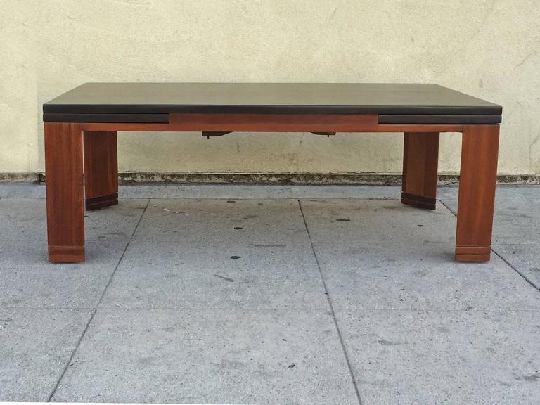 Coffee Table with Extension Leaves by Edward Wormley for Dunbar at 1stdibs
