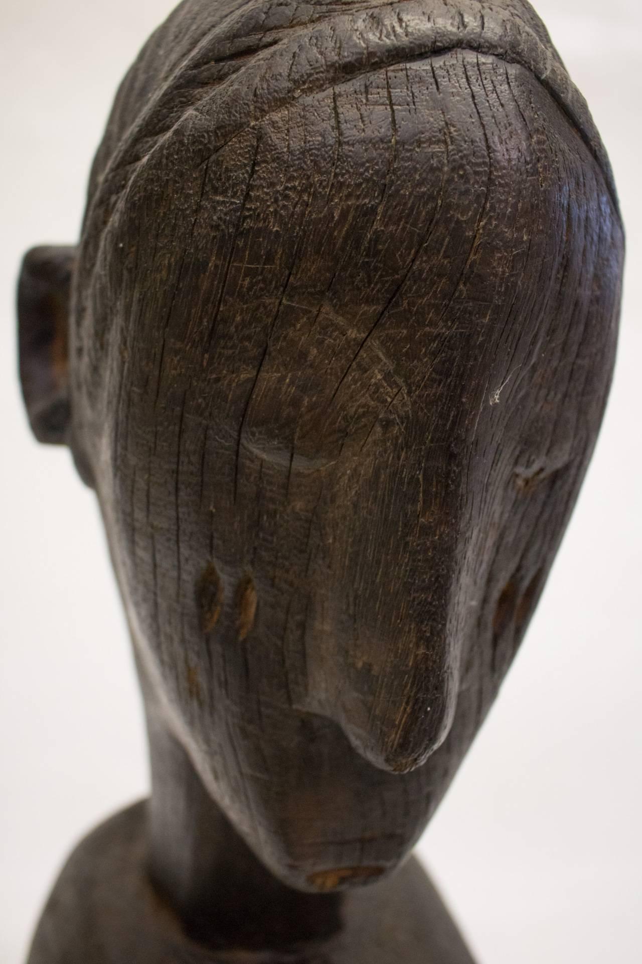 Guinean African Female Sculpture 