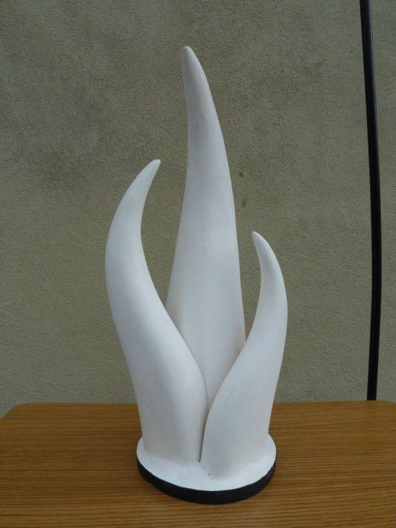 Organic Plaster Sculpture at 1stdibs