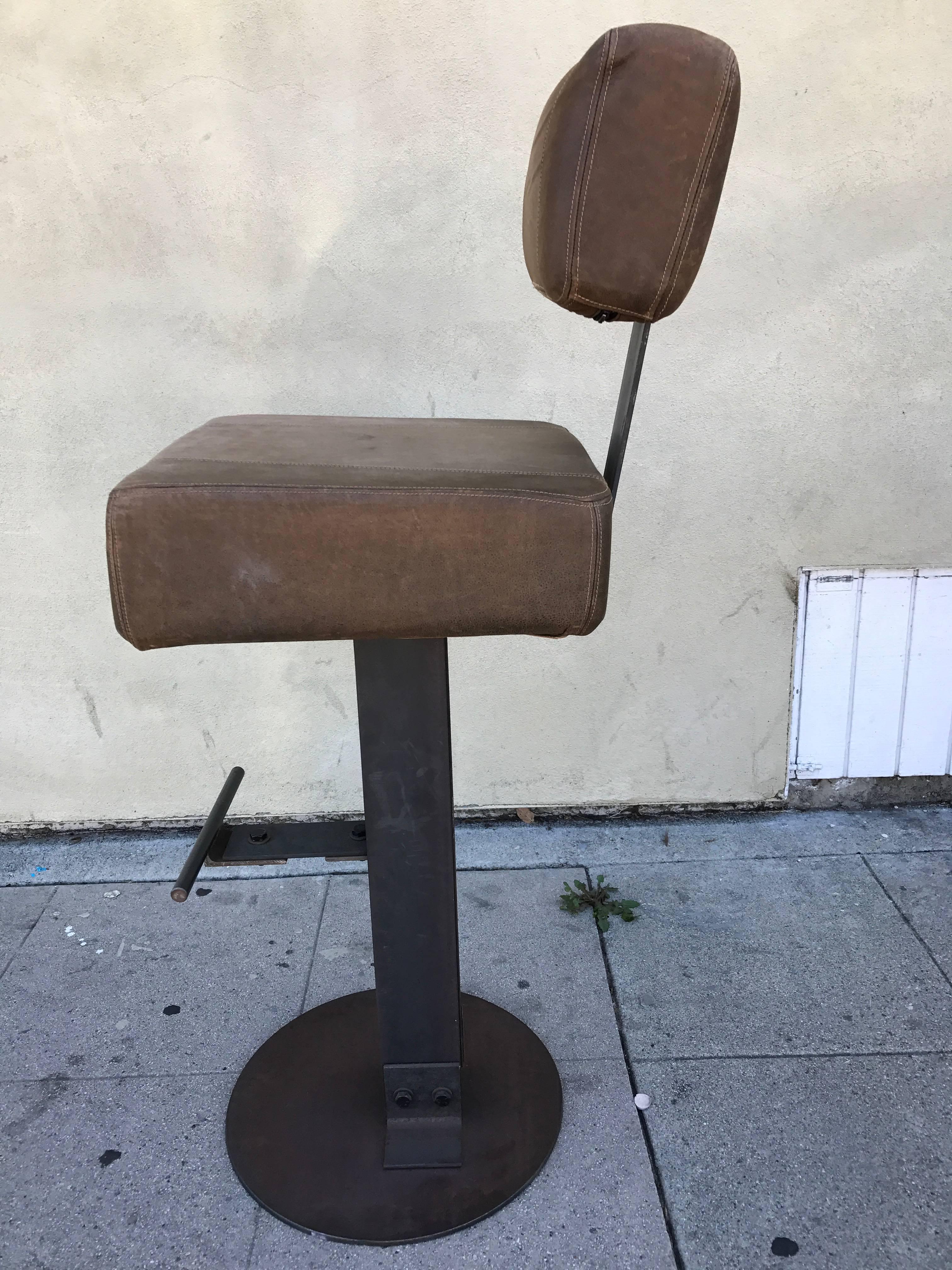 industrial counter height chairs