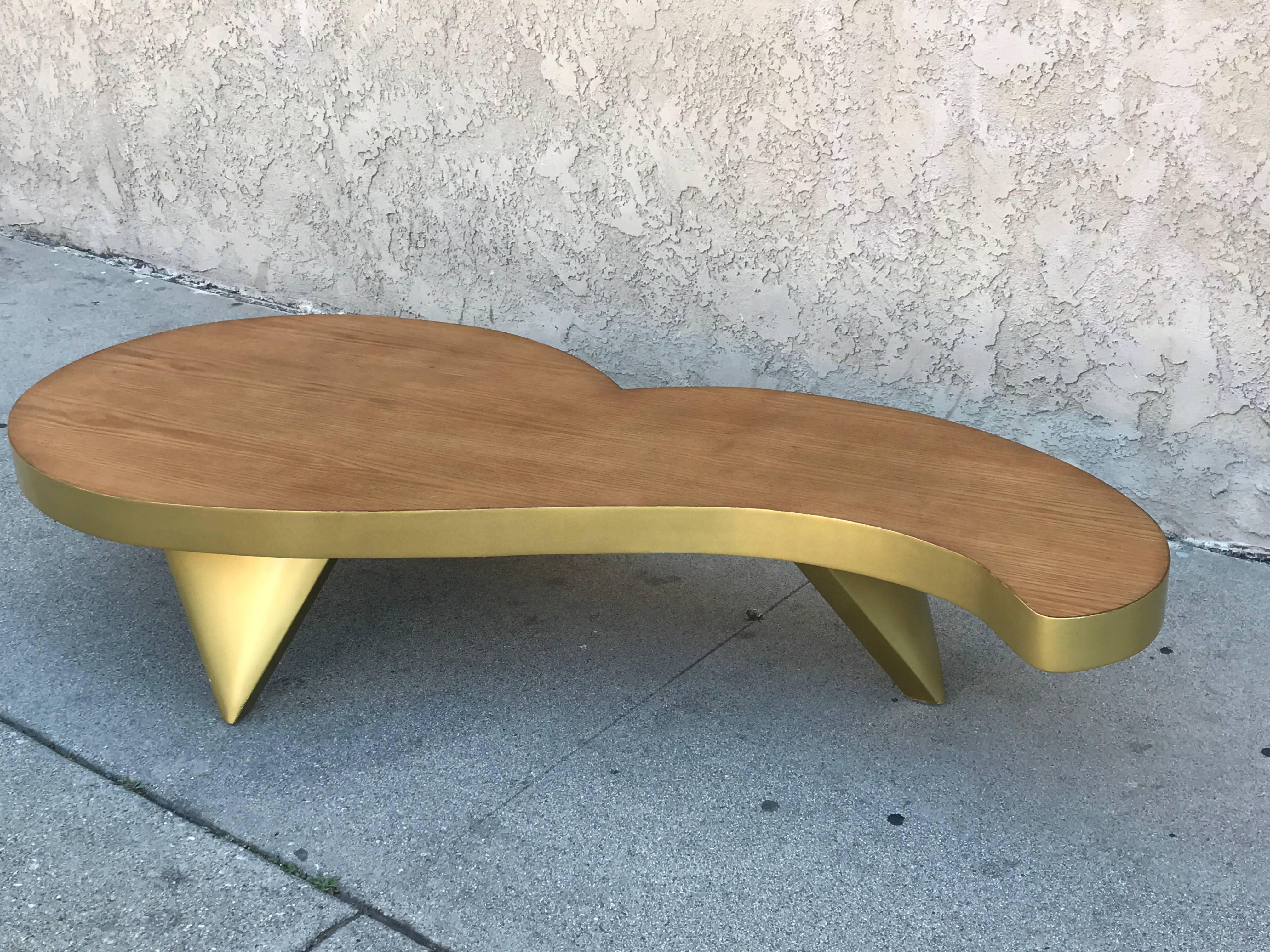 Late 20th Century Unusual and Whimsical Shape 1980s Coffee Table