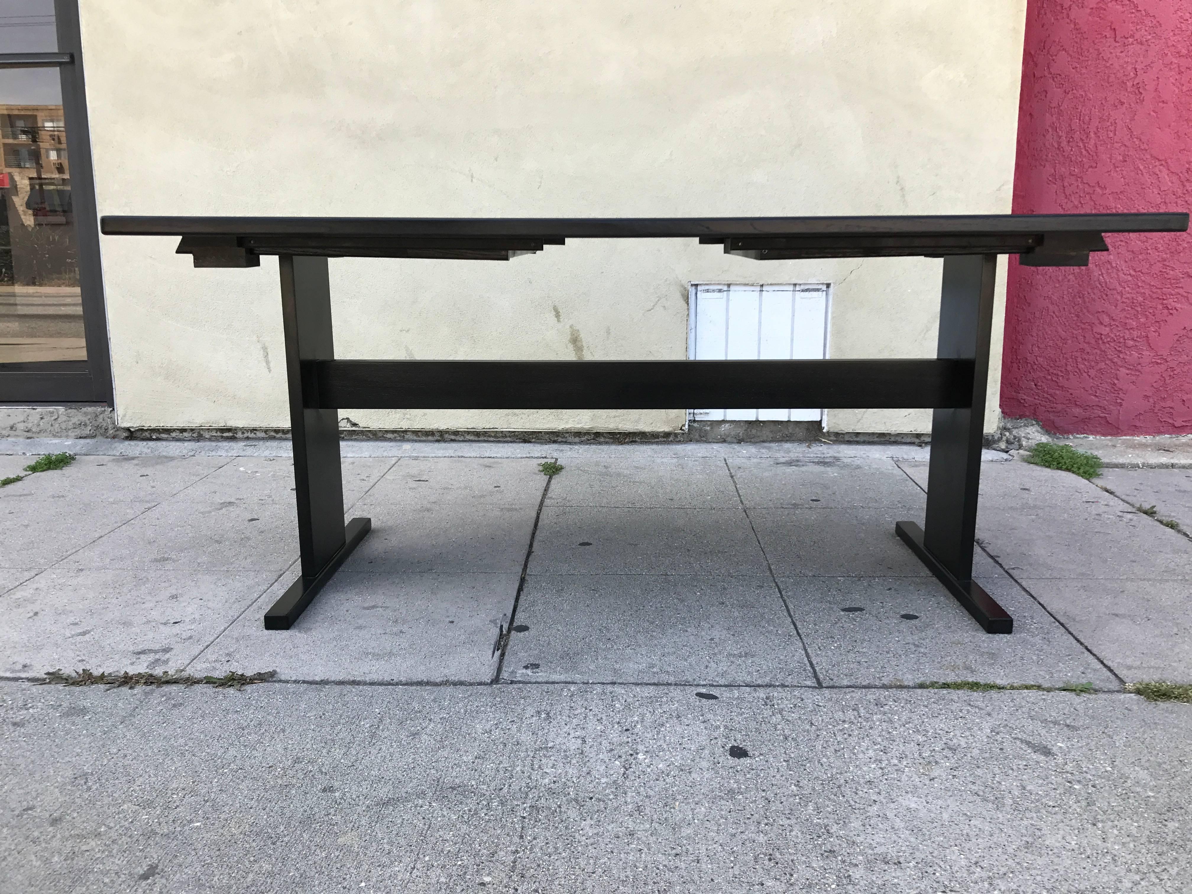 slate tile dining room table