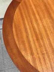 Elegant Mahogany Tripod Gueridon by Paul Frankl for Brown Saltman