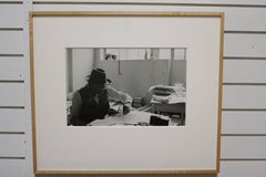 Pareja de autorretratos en blanco y negro enmarcados Fotografías de Gottfried Tollman