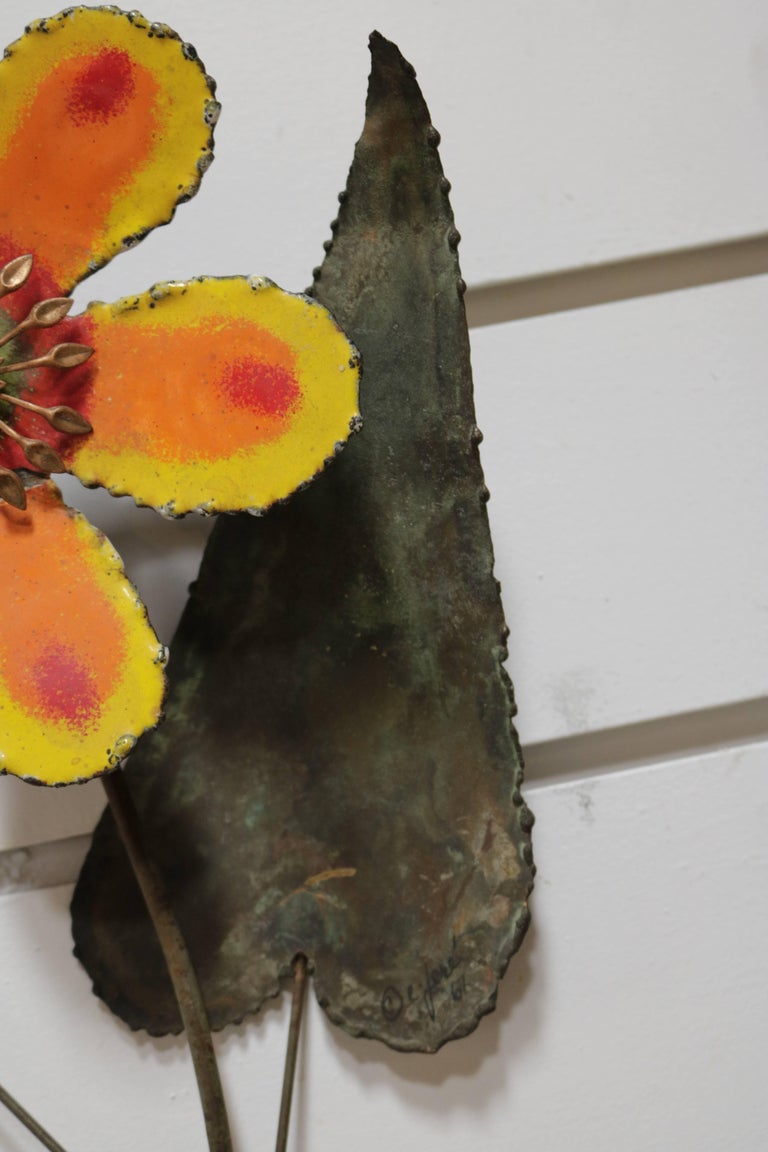 Curtis Jere Flower For Sale at 1stDibs