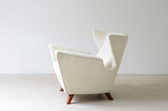 Rare modernist armchair designed for the Augustus cruise ship