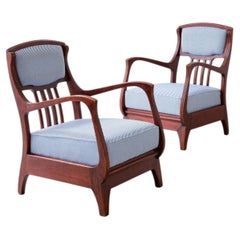 Eugenio Quarti, Pareja de sillones elegantes de estilo liberty