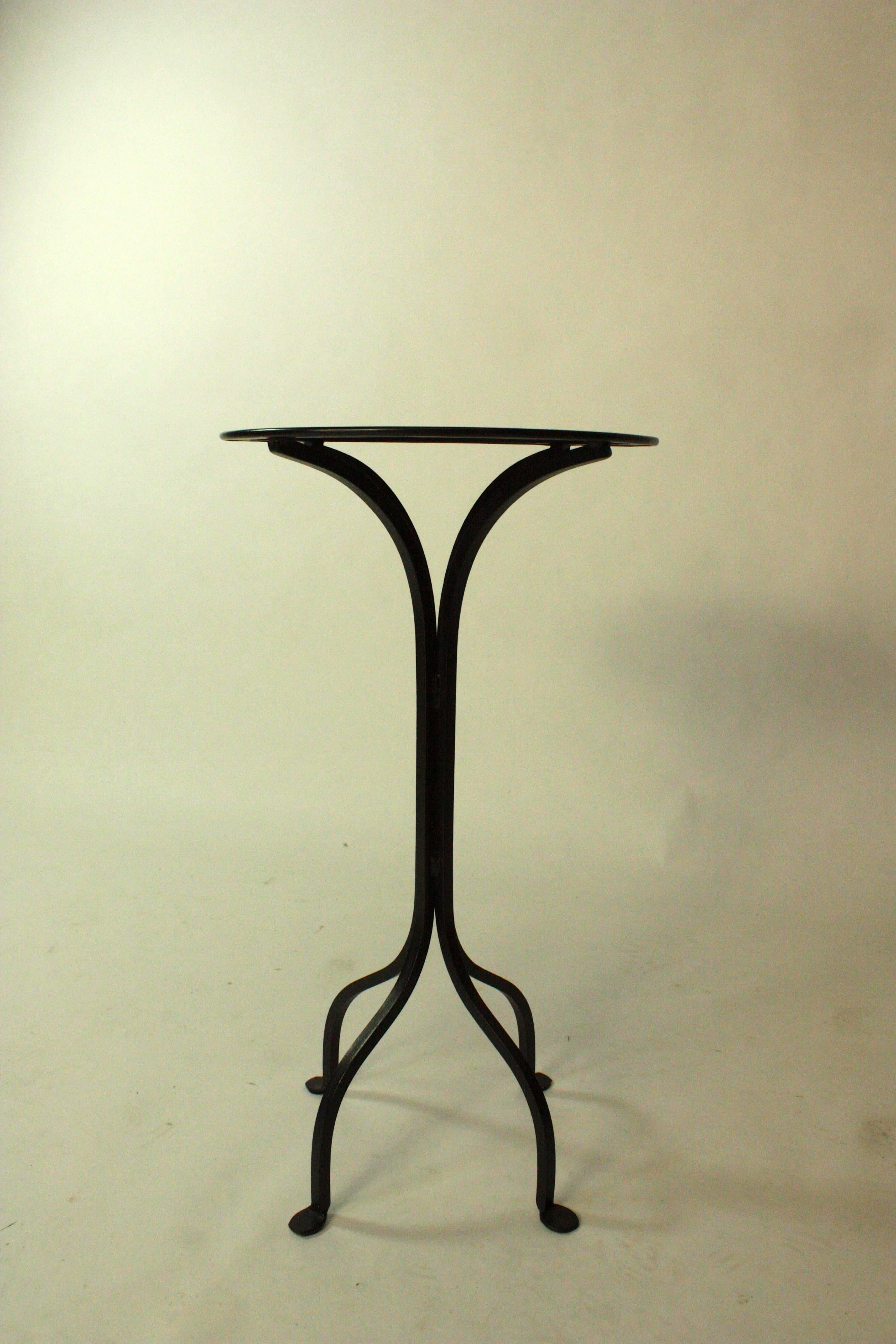 French Iron Drinks Table