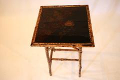 Lacquered Chinoiserie Side Table
