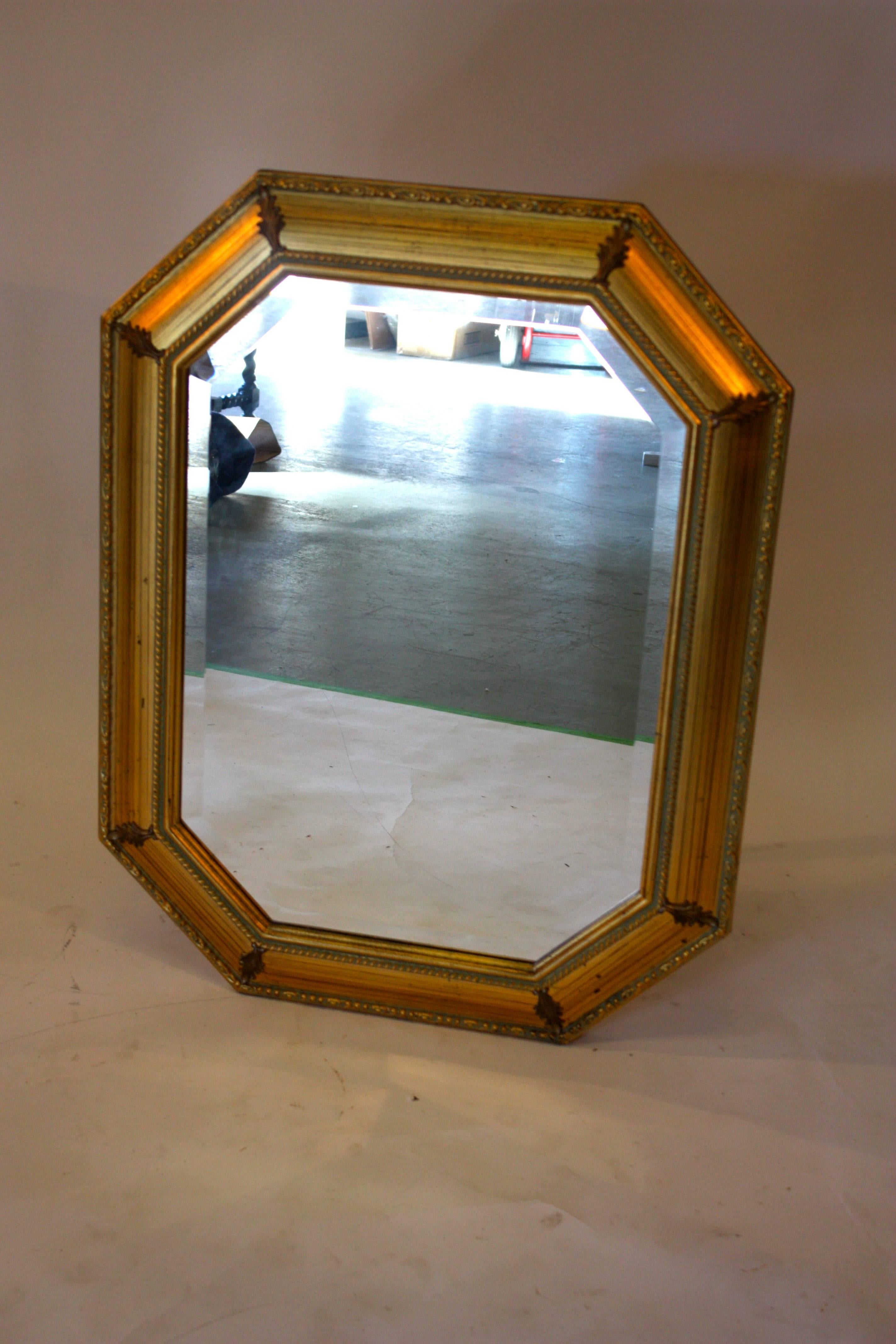 Gilded mirror, Hollywood style.