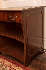 Flame Mahogany Side Table