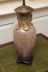 Pair of Shimmering Blush Lamps