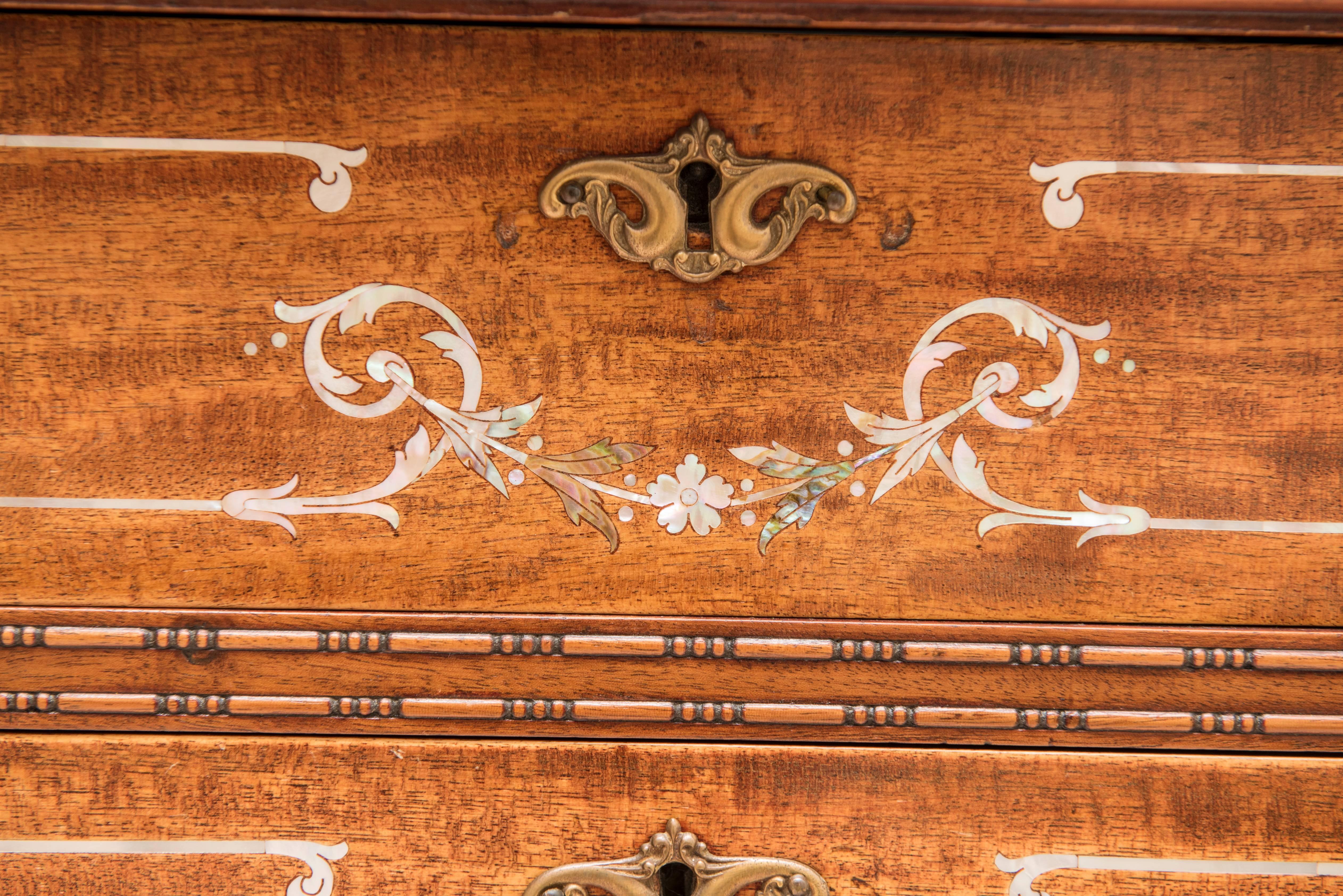 Mother-of-Pearl Marquetry Dresser 2