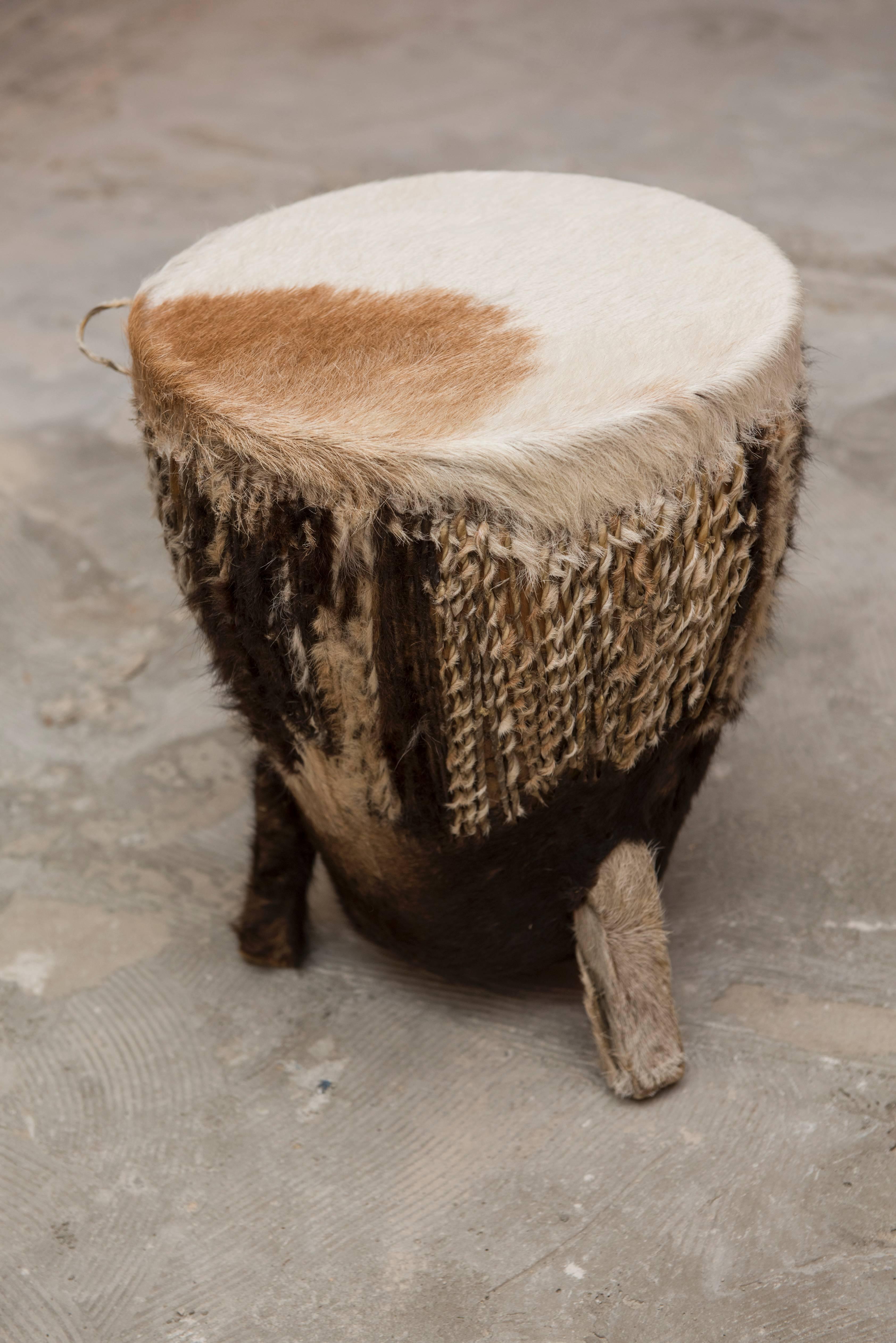 Original handmade side table.