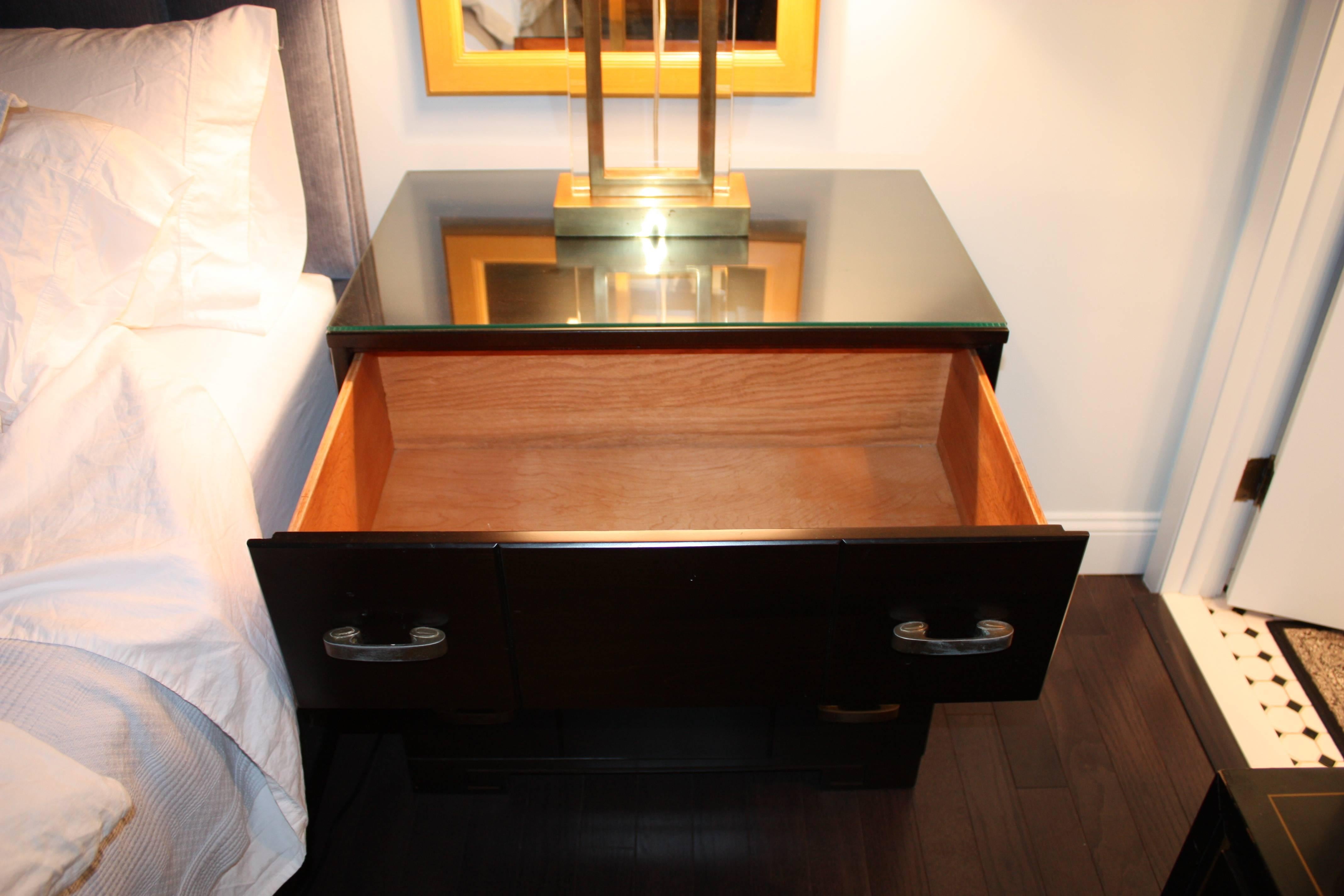 Pair of Bedside Chests For Sale 2