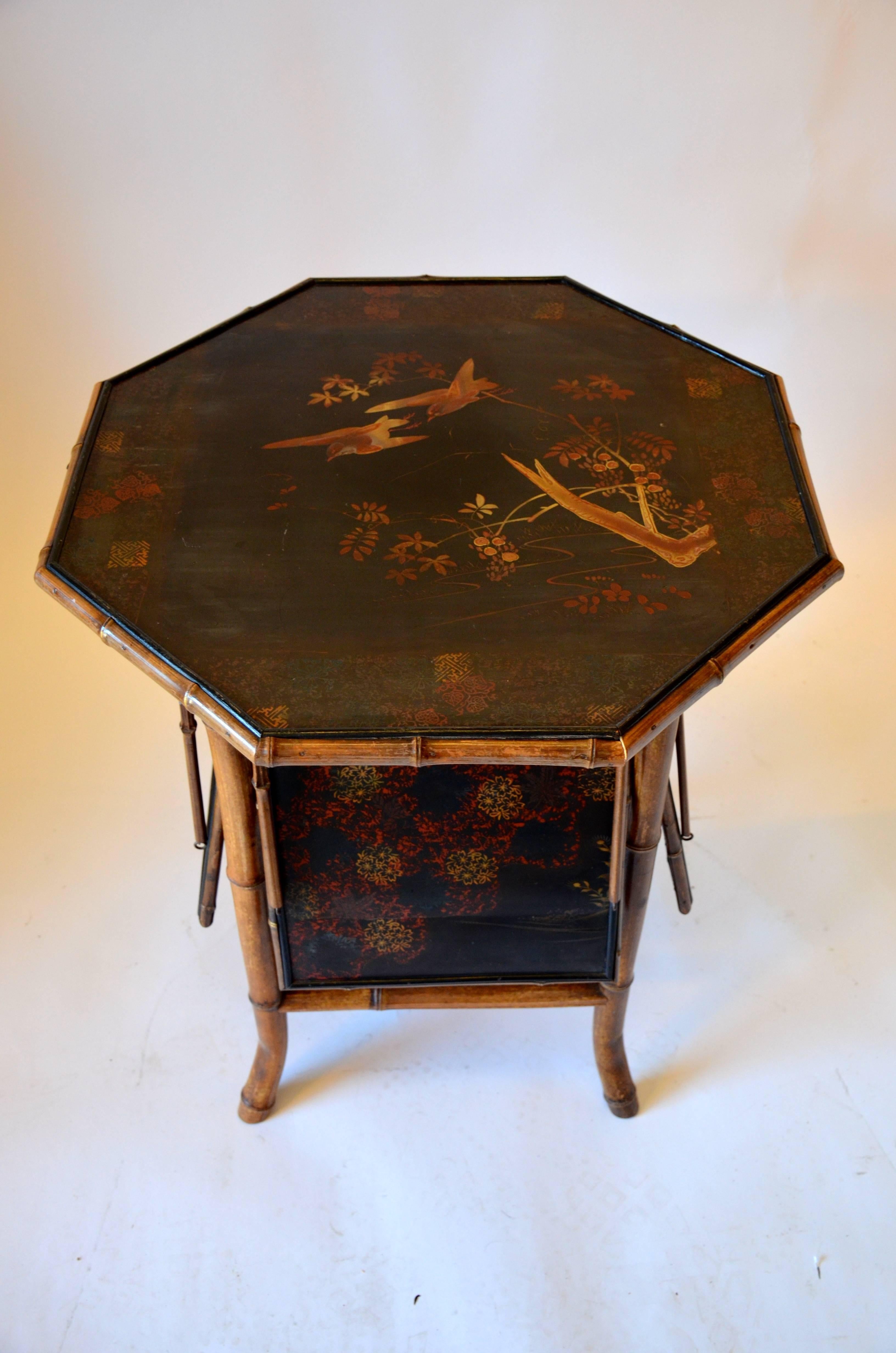 Multi-Tiered Chinoiserie Tea Table For Sale 2