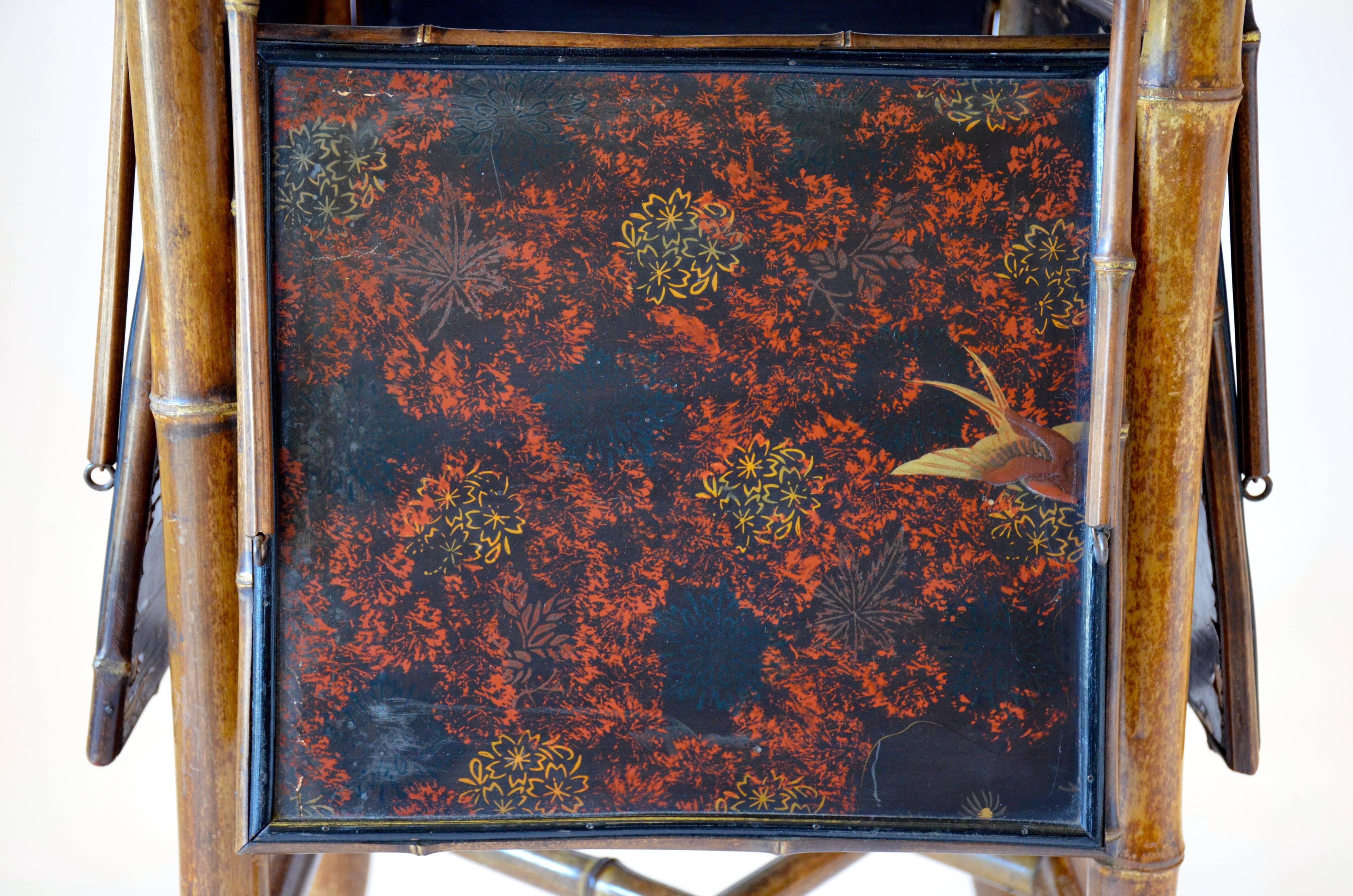 Multi-Tiered Chinoiserie Tea Table For Sale 3