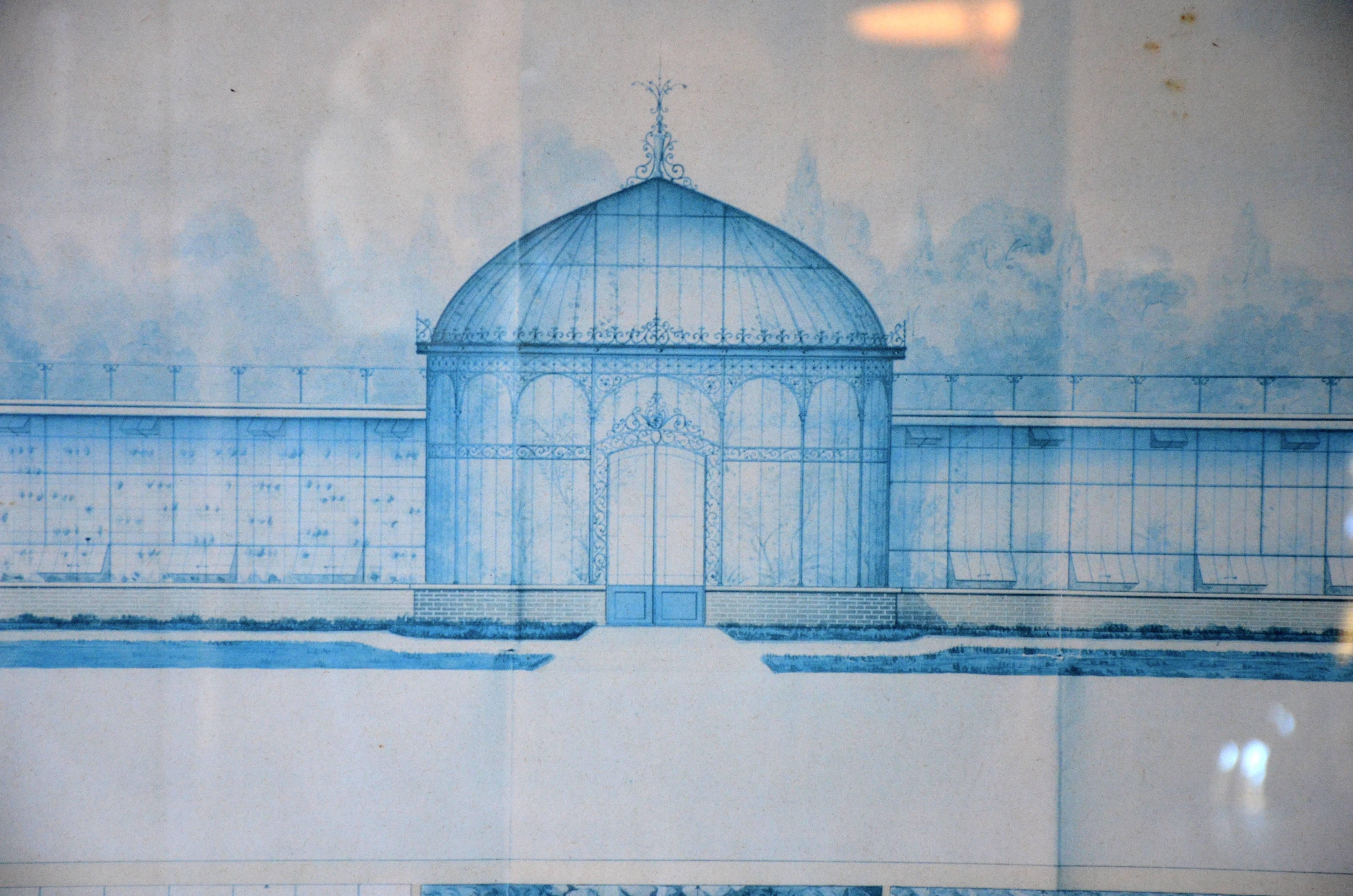 Late 20th Century Architectural Print 1 For Sale