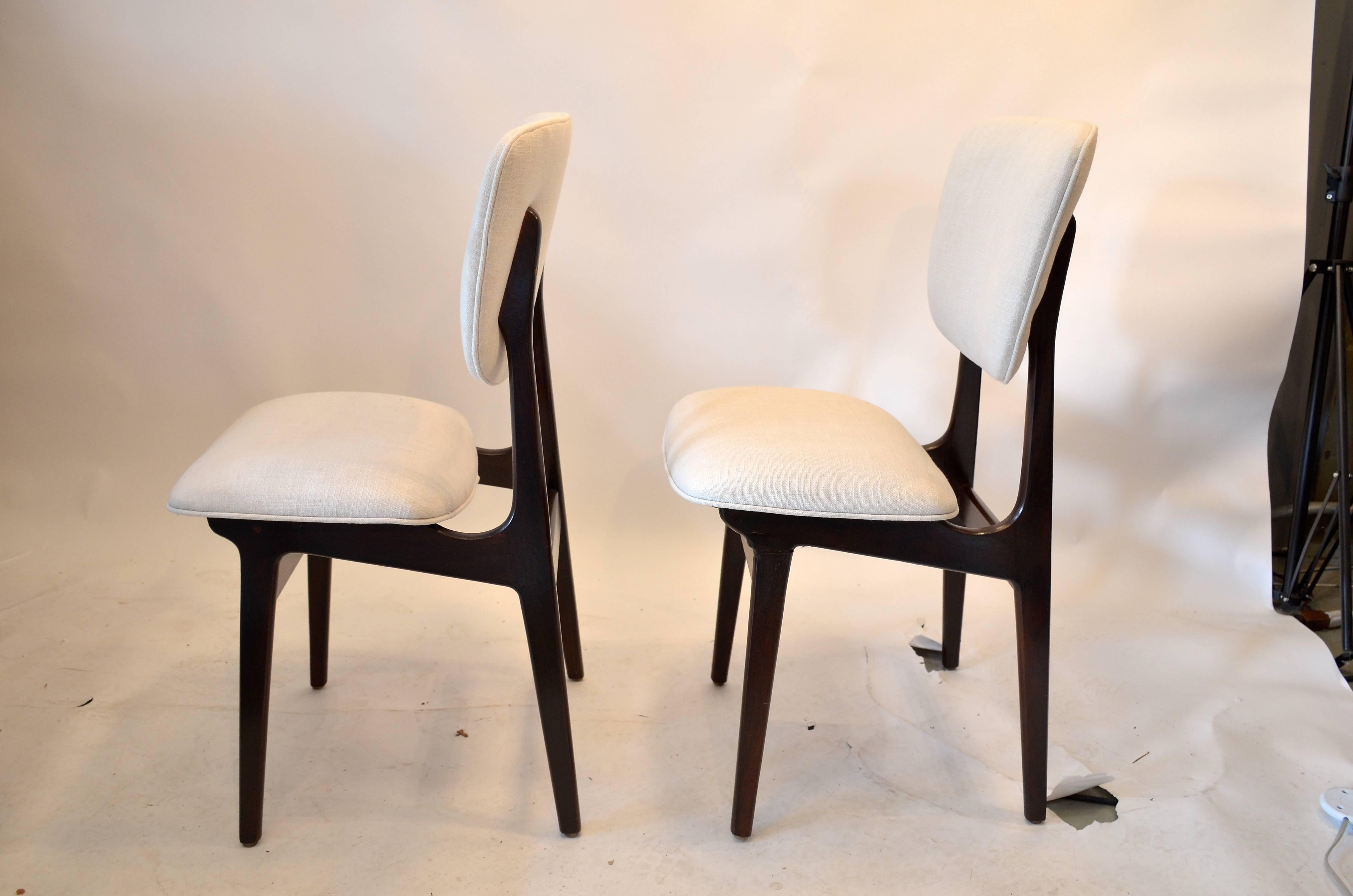 Set of Four Mid-Century Chairs For Sale 1
