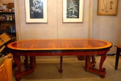 Exquisite Biedermeier Dining Table