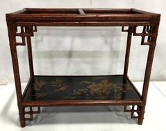 Pair of Chinoiserie Side Tables by Maitland-Smith