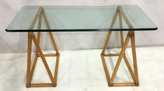 Classic McGuire Sawhorse Style Writing Table