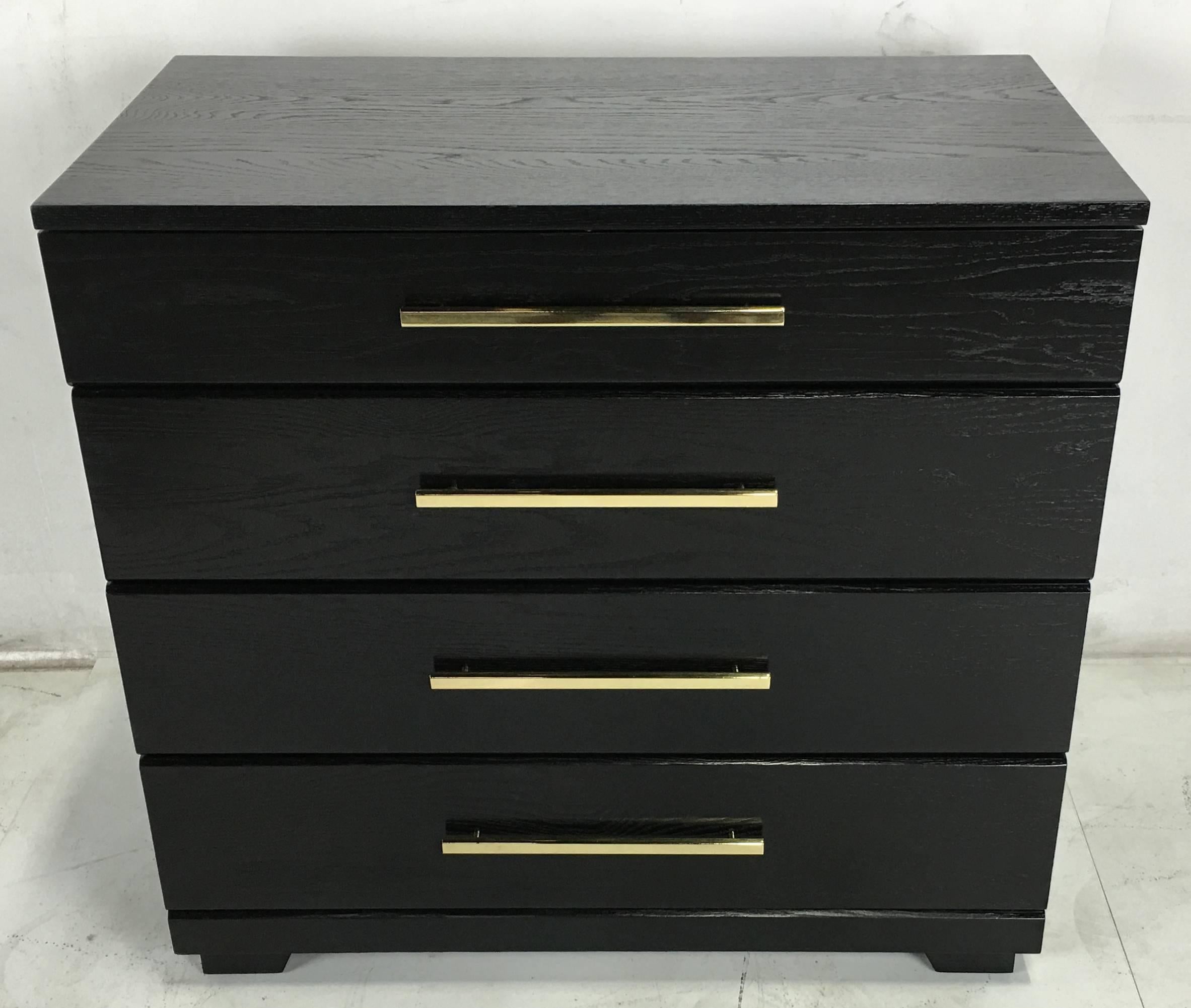 American Pair of Oak Chests by Raymond Loewy for Mengel